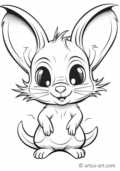 Bilby Coloring Page